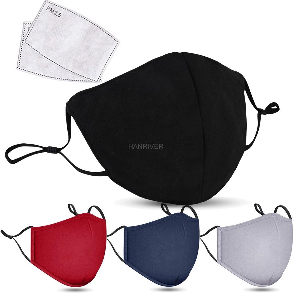 Masque facial en coton PM2.5,  - Cloth Face Mask Washable avis et prix