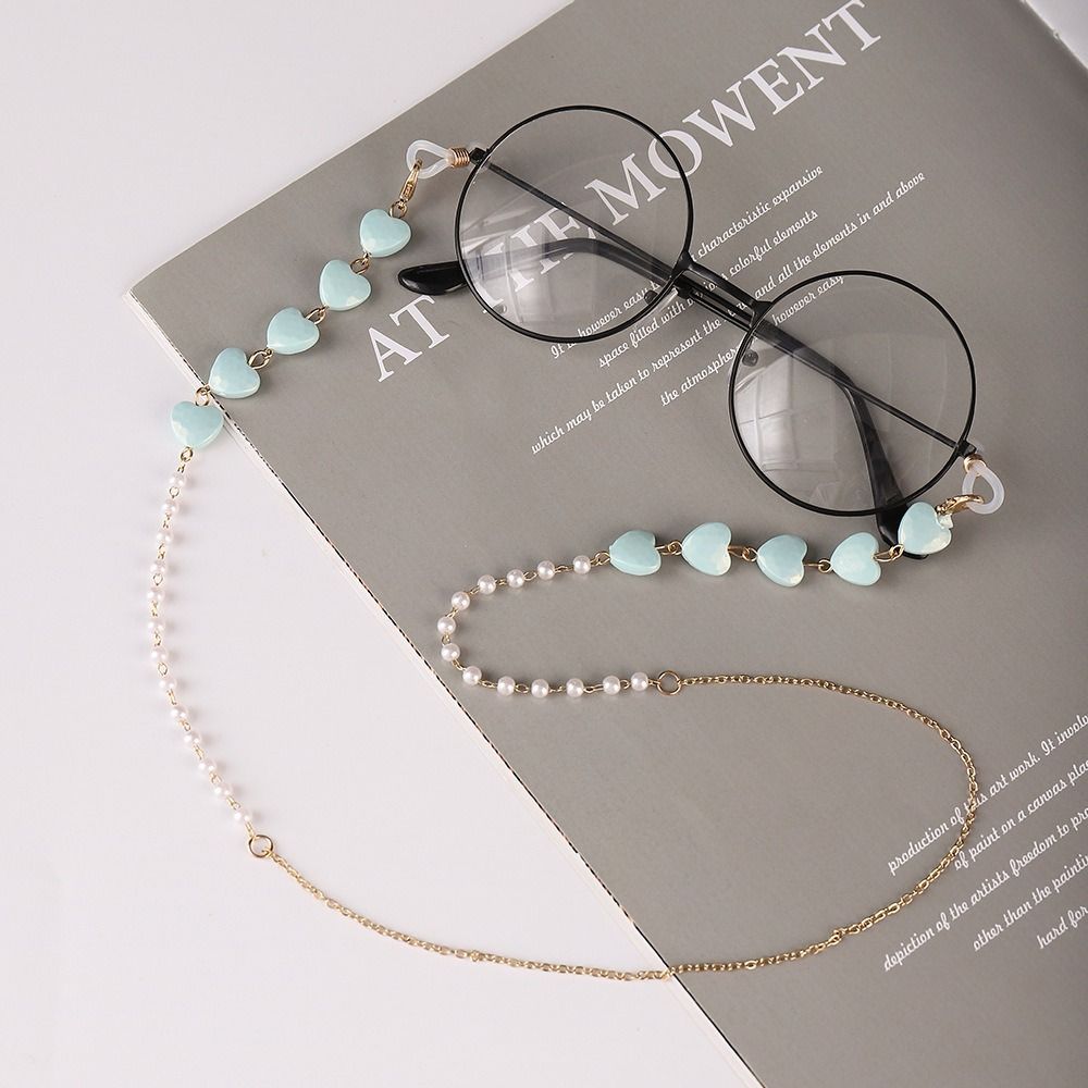 Chaîne de lunettes perlée tend - Mask Chain Holder avis et prix