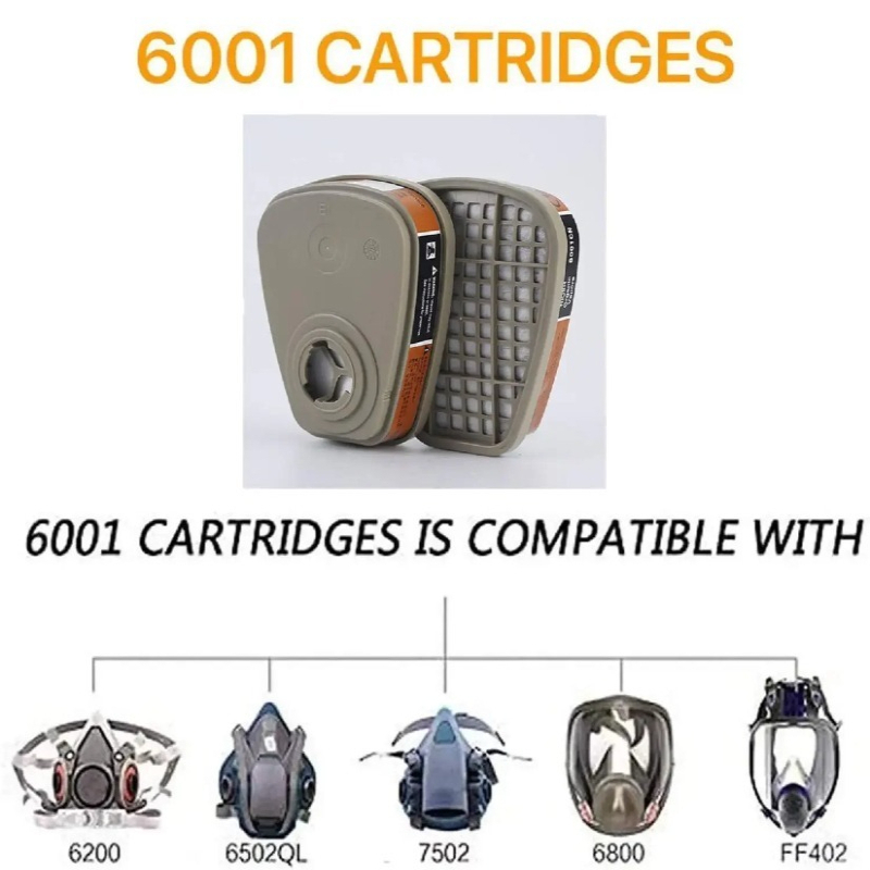 Cartouches de charbon actif 60 - Dust Mask Construction avis et prix